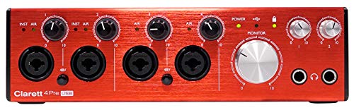 Focusrite Claret 4Pre オーディオインターフェイス Clarett+ 4Pre | Focusrite